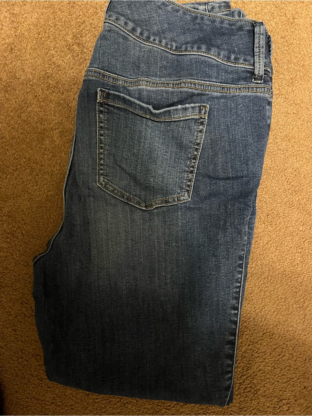 torrid Dark Blue Skinny Jeans with Back Pocket